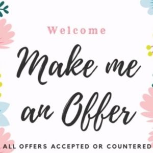 Feel free to make an offer